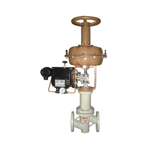 Pneumatic Fluorine Lined Control Valve