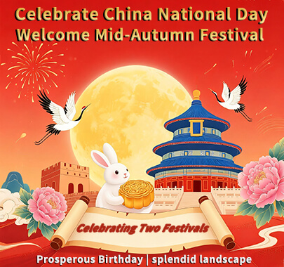 Holiday Notice Happy China National Day