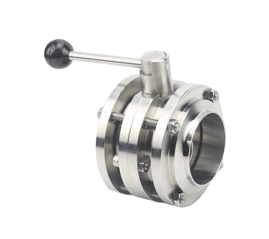 Three Piece Butterfly Valve